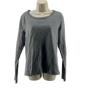 Lululemon Belle Long Sleeve Heathered Medium Grey Womens Athleisure Size 8?